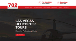 Desktop Screenshot of 702helicopters.com